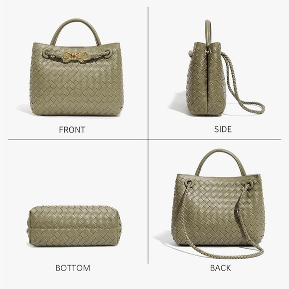 Sage Woven handbag - Picture 3 of 3